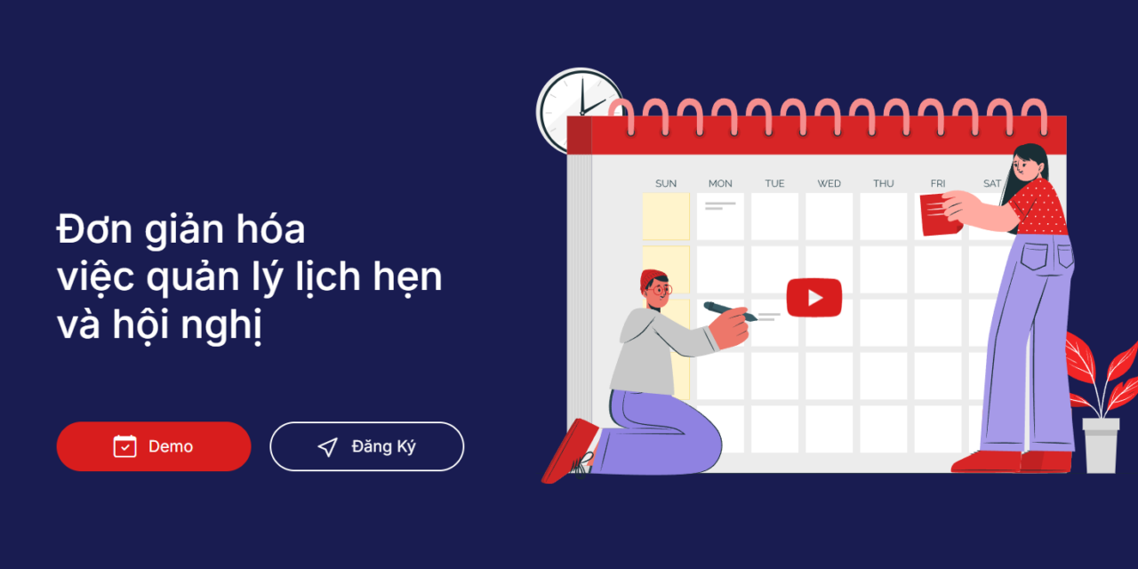Tính năng nổi bật trong việc đặt lịch và quản lý cuộc họp của MeetID
